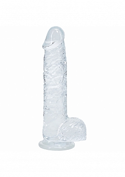 Realrock - Crystal Clear - Realistic Dildo with Balls - 5\