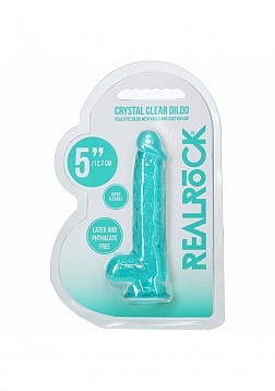 Realrock - Crystal Clear - Realistic Dildo with Balls - 5\