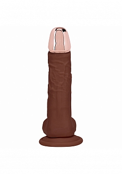 RealRock - Wireless Rechargeable - Remote Control - Metalhead - Vibrating - Regular Straight with Ba