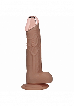 RealRock - Wireless Rechargeable - Remote Control - Metalhead - Vibrating - Regular Straight with Ba