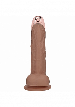 RealRock - Wireless Rechargeable - Remote Control - Metalhead - Vibrating - Regular Straight with Ba