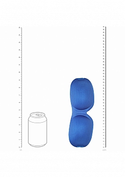 Ouch! - 3D Mask - Royal Blue