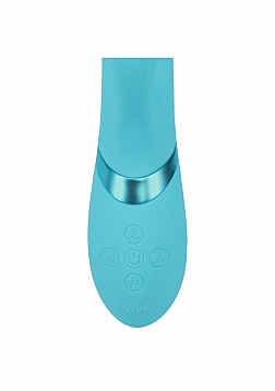 DOLCE VIVE - Mimi - Rechargeable Triple Motor - G-Spot Vibrating and Tapping Rabbit - Blue