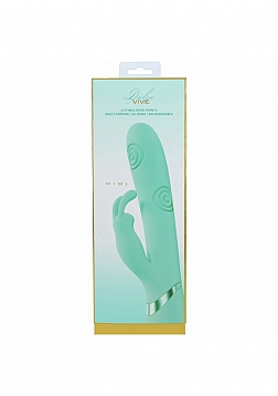 DOLCE VIVE - Mimi - Rechargeable Triple Motor - G-Spot Vibrating and Tapping Rabbit - Green