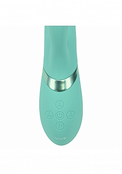 DOLCE VIVE - Mimi - Rechargeable Triple Motor - G-Spot Vibrating and Tapping Rabbit - Green