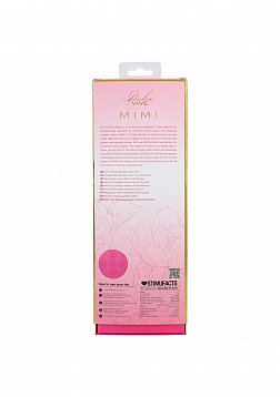 DOLCE VIVE - Mimi - Rechargeable Triple Motor - G-Spot Vibrating and Tapping Rabbit - Pink