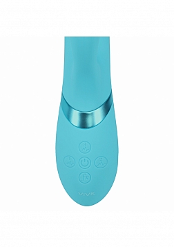 DOLCE VIVE - Fiore - Rechargeable Triple Motor - G-Spot Air Wave VIbrating and Tapping Flared Clit S