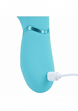 DOLCE VIVE - Fiore - Rechargeable Triple Motor - G-Spot Air Wave VIbrating and Tapping Flared Clit S