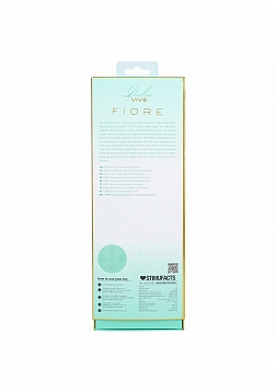 DOLCE VIVE - Fiore - Rechargeable Triple Motor - G-Spot Air Wave VIbrating and Tapping Flared Clit S
