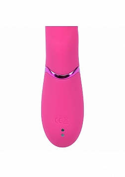 DOLCE VIVE - Fiore - Rechargeable Triple Motor - G-Spot Air Wave VIbrating and Tapping Flared Clit S