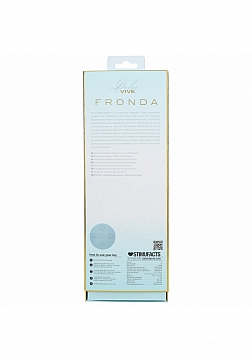 DOLCE VIVE - Fronda - Rechargeable Triple Motor - G-Spot VIbrating and Tapping Leaf Clit Stimulator 