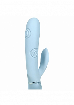DOLCE VIVE - Fronda - Rechargeable Triple Motor - G-Spot VIbrating and Tapping Leaf Clit Stimulator 