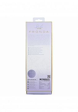DOLCE VIVE - Fronda - Rechargeable Triple Motor - G-Spot VIbrating and Tapping Leaf Clit Stimulator 