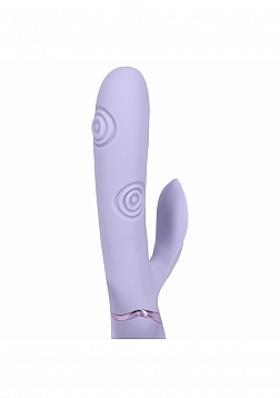 DOLCE VIVE - Fronda - Rechargeable Triple Motor - G-Spot VIbrating and Tapping Leaf Clit Stimulator 