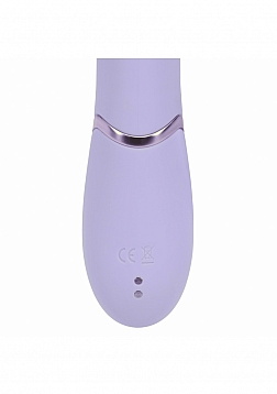 DOLCE VIVE - Fronda - Rechargeable Triple Motor - G-Spot VIbrating and Tapping Leaf Clit Stimulator 