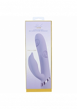 DOLCE VIVE - Pallina - Rechargeable Triple Motor - G-Spot VIbrating and Tapping Beads Clit Stimulato