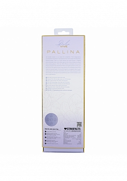 DOLCE VIVE - Pallina - Rechargeable Triple Motor - G-Spot VIbrating and Tapping Beads Clit Stimulato
