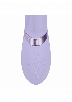 DOLCE VIVE - Pallina - Rechargeable Triple Motor - G-Spot VIbrating and Tapping Beads Clit Stimulato