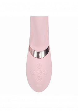DOLCE VIVE - Pallina - Rechargeable Triple Motor - G-Spot VIbrating and Tapping Beads Clit Stimulato