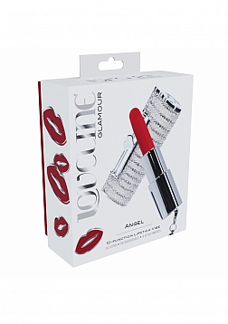 LoveLine - Angel - Lipstick Vibrator - 10 Functions - Clear