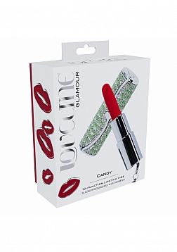 LoveLine - Candy - Lipstick Vibrator - 10 Functions - Green