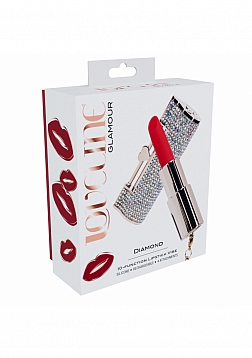 LoveLine - Diamond - Lipstick Vibrator - 10 Functions - Irridescent