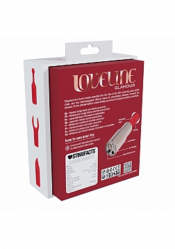 LoveLine - Diamond - Lipstick Vibrator - 10 Functions - Irridescent