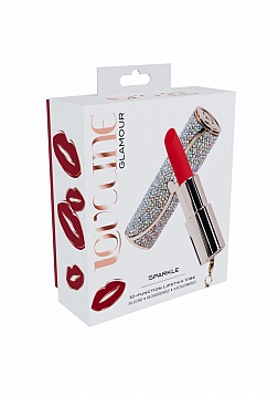 LoveLine - Sparkle - Lipstick Vibrator - 10 Functions - Irridescent