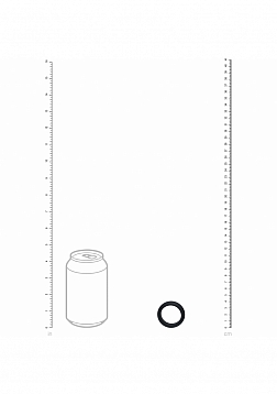 LEVELZ - Wide O Silicone Cock Ring - S - 30mm - Black