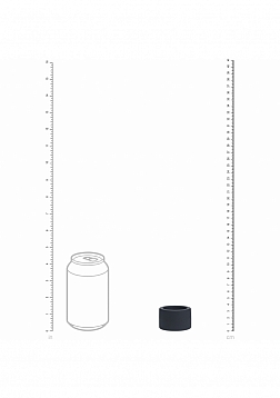LEVELZ - Liquid Silicone Ball Strap - M - 34mm - Black