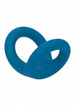 LEVELZ - Double O Silicone Cock Ring - S - Teal