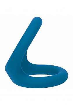 LEVELZ - Double O Silicone Cock Ring - L - Teal