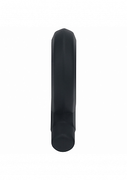 LEVELZ - Pencil Liquid Silicone Cock Ring - Black