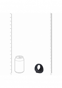 LEVELZ - Silicone Cock & Ball Harness - Black