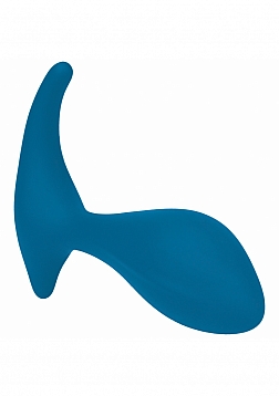LEVELZ - Single Ripple Silicone Prostate Massager - Teal