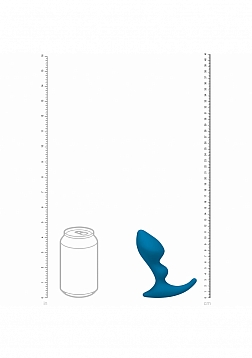 LEVELZ - Double Ripple Silicone Prostate Massager - Teal