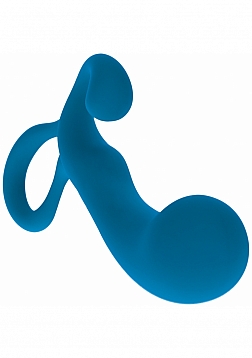 LEVELZ - Bulb with Loop Silicone Prostate Massager - Small - Teal