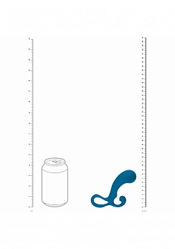 LEVELZ - Bulb with Loop Silicone Prostate Massager - Small - Teal