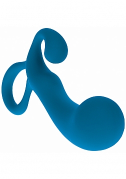 LEVELZ - Bulb with Loop Silicone Prostate Massager - Medium - Teal