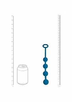 LEVELZ - Round Silicone Anal Balls - S - 20mm - Teal