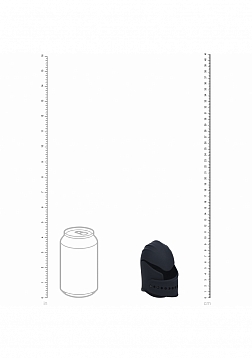 LEVELZ - Adjustable Vibrating Silicone Penis Head Stimulator - Black