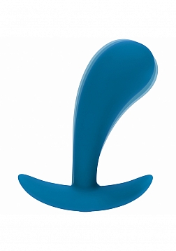 LEVELZ - Vibrating Silicone Prostate Stimulator Anal Plug - Small - Teal