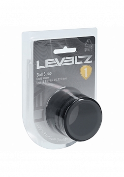 LEVELZ - Liquid Silicone Ball Strap - L - 34mm - Black