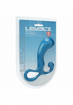 LEVELZ - Bulb with Loop Silicone Prostate Massager - Large - Teal