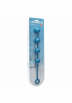 LEVELZ - Round Silicone Anal Balls - M - 30mm - Teal
