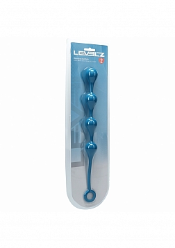 LEVELZ - Waterdrop Silicone Anal Balls -M - 30mm - Teal