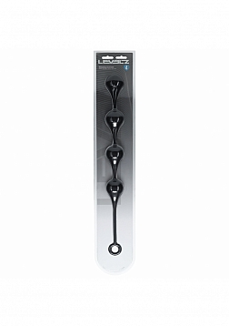 LEVELZ - Waterdrop Silicone Anal Balls - XL - 50mm - Black