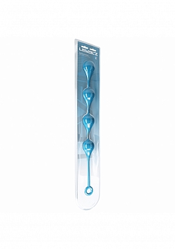LEVELZ - Waterdrop Silicone Anal Balls - XL - 50mm - Teal