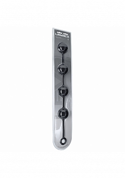 LEVELZ - Round Silicone Anal Balls - XXL - 60mm - Black