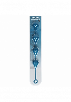LEVELZ - Waterdrop Silicone Anal Balls - XXL - 60mm - Teal